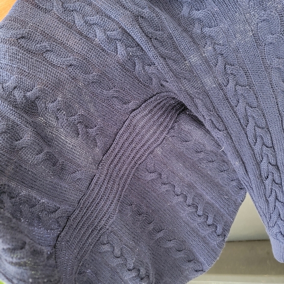 Ralph Lauren Women's Chunky Knit Lightweight Sweater Relaxed Fit Size L - Picture 5 of 8